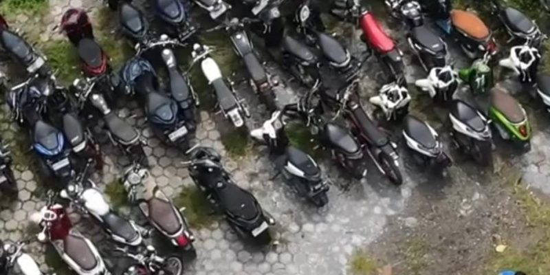 Polres Jember Amankan Sejumlah Ranmor Tak Sesuai Spektek Sering Balap Liar