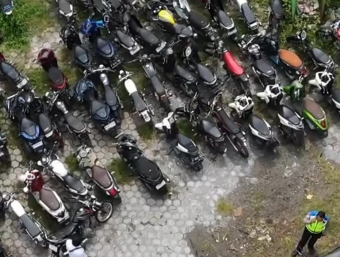 Polres Jember Amankan Sejumlah Ranmor Tak Sesuai Spektek Sering Balap Liar