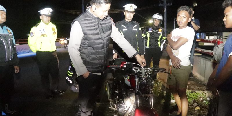 Pimpin Patroli KRYD, Kapolres Sumenep : Berikan Rasa Aman dan Nyaman Masyarakat