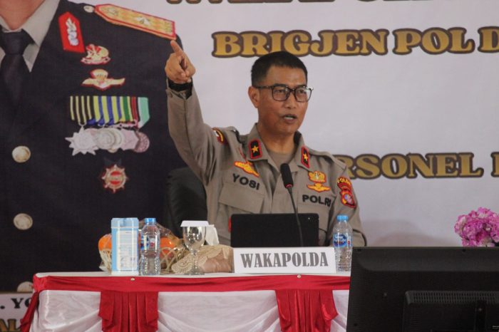Menuju Polri 2045, Wakapolda Kalteng Ajak Personel Polres Gunung Mas Adaptif dan Responsif