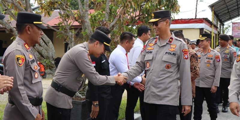 Wakapolda Kalteng Kunker ke Polres Katingan Tekankan Pengoptimalan Fungsi Pamapta, Layanan 110 dan SPKT