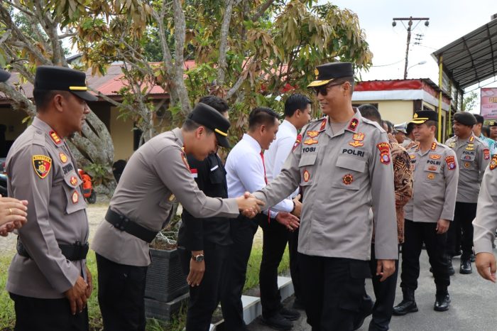Wakapolda Kalteng Kunker ke Polres Katingan Tekankan Pengoptimalan Fungsi Pamapta, Layanan 110 dan SPKT