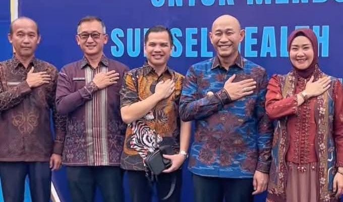 Wali Kota Lubuk Linggau Hadiri Launching Program Sumatera Selatan Health Tourism
