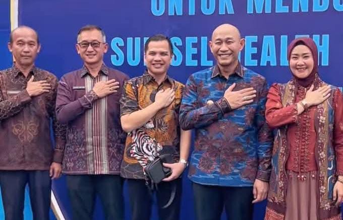 Wali Kota Lubuk Linggau Hadiri Launching Program Sumatera Selatan Health Tourism