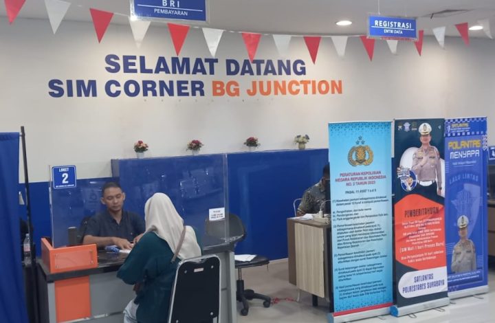 Asik Cuci Mata..!!! Yuk Urus Perpanjangan SIM Corner di Mall BG Junction, Santun dan Humanis
