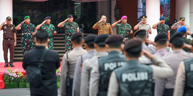 Gelar Apel Pembentukan Satgas Penindakan Premanisme dan Mafia Tanah, Wali Kota Eri: Ini Negara Hukum