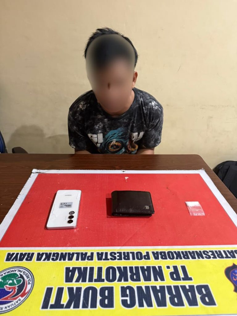 Satresnarkoba Polresta Palangka Raya Ungkap Dugaan Peredaran Sabu di Kereng Bangkirai