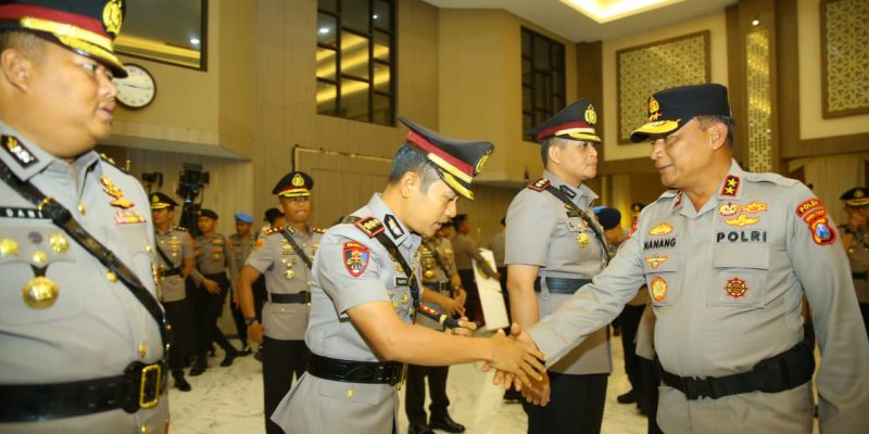 Pimpinan Baru Polres Pasuruan AKBP Jazuli Dani Iriawan Resmi Digantikan AKBP Harto Agung Cahyono
