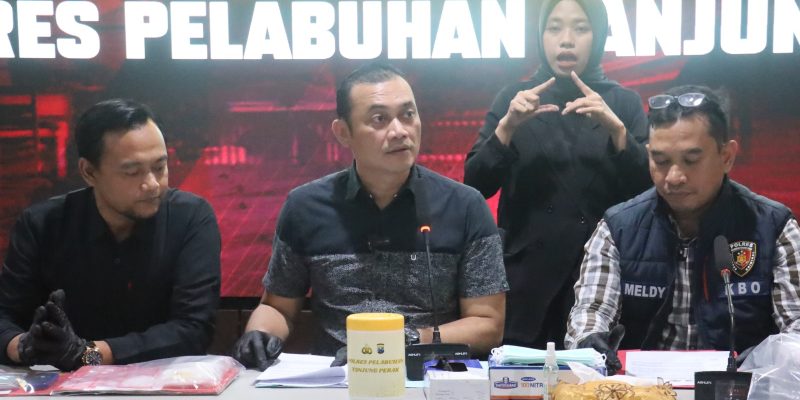 Satresnarkoba Polres Pelabuhan Tanjungperak Berhasil Amankan Residivis Pengedar Sabu