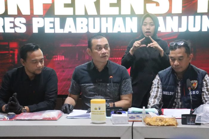 Satresnarkoba Polres Pelabuhan Tanjungperak Berhasil Amankan Residivis Pengedar Sabu