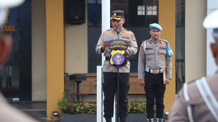 Siap Selenggarakan Operasi Keselamatan Telabang 2026, Wakapolresta Pimpin Apel Gelar Pasukan