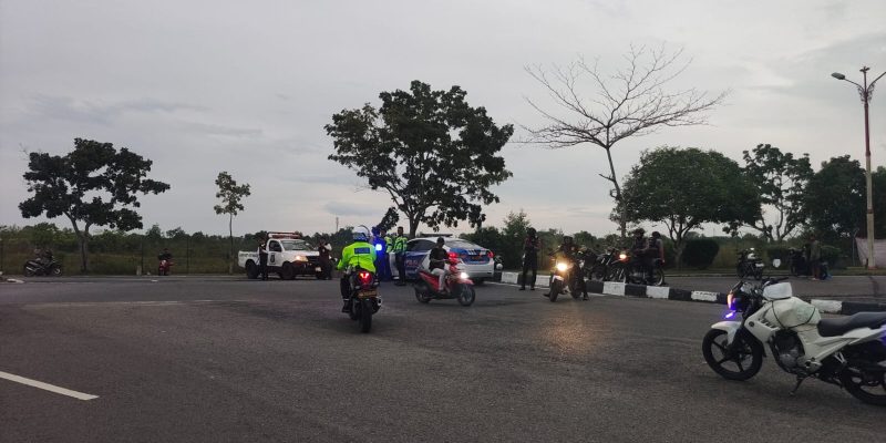 Respon Aduan Warga, Satlantas Polresta Palangka Raya Gelar Patroli Antisipasi Balap Liar dan Knalpot Brong