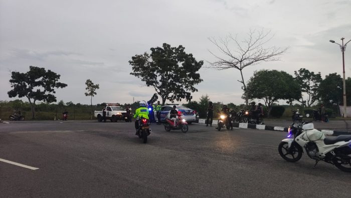 Respon Aduan Warga, Satlantas Polresta Palangka Raya Gelar Patroli Antisipasi Balap Liar dan Knalpot Brong