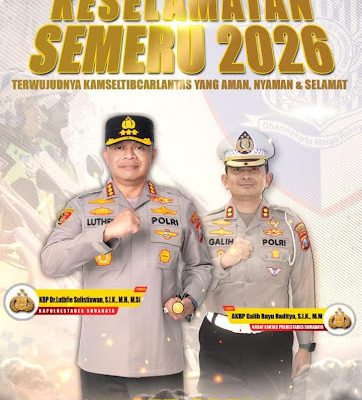 Operasi Keselamatan Semeru 2026 Resmi Digelar, Polrestabes Surabaya Humanis dan Santun