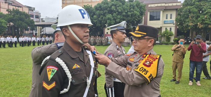 Kapolres Lubuklinggau Menggelar Apel Pasukan Operasi Keselamatan Musi 2026 Sinergitas Forkopimda