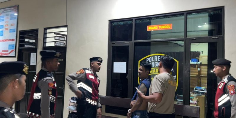 Ditsamapta Polda Kalteng Amankan Terduga Curanmor