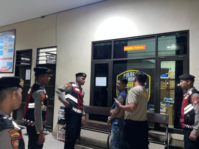 Ditsamapta Polda Kalteng Amankan Terduga Curanmor