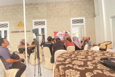 Ngobrol Santai Awak Media “Piramida” Polres Pasuruan, Pererat Sinergi Humas dan Jurnalis