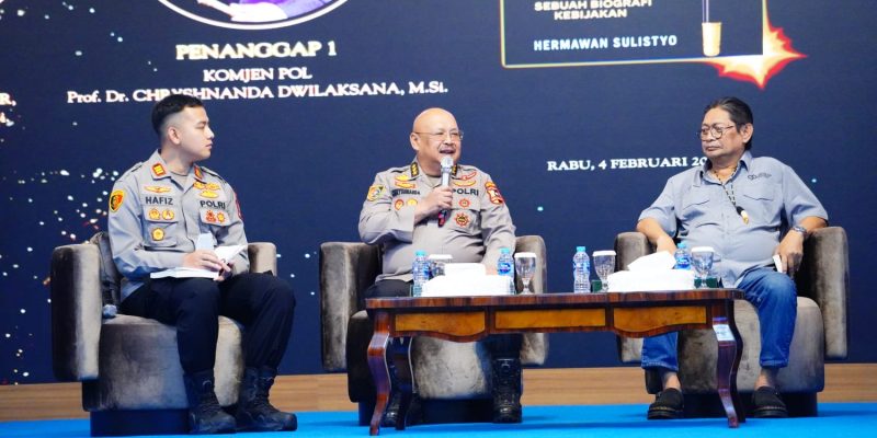 Bedah Buku “Alter Ego Listyo Sigit Presisi”, Kalemdiklat Polri: Reformasi Adalah Proses Berkelanjutan Dalam Demokrasi