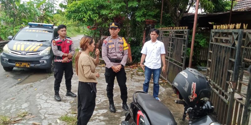 Respon Cepat Layanan 110, Pamapta Polresta Palangka Raya Tindaklanjuti Laporan Dugaan KDRT