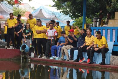 Polda Kalteng Gelar Silaturahmi dan Lomba Mancing Bersama Insan Pers