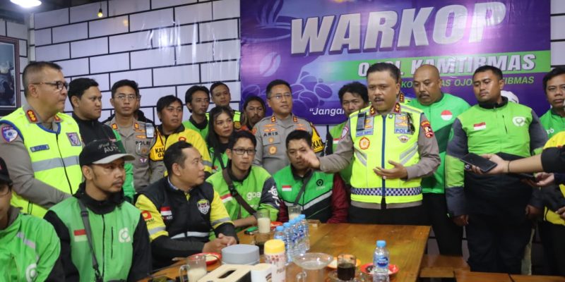 Operasi Keselamatan Semeru 2026 Kakorlantas Polri Ajak Ojol di Kota Batu Jadi Pelopor Tertib Lalu Lintas