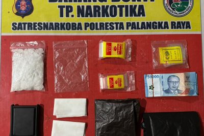 Ungkap Peredaran Sabu 100,84 Gram, Satresnarkoba Polresta Palangka Raya Amankan Satu Tersangka
