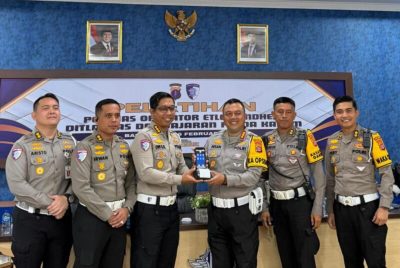 ETLE Mobile Handheld Perkuat Modernisasi Penindakan Lalu Lintas di Kaltim