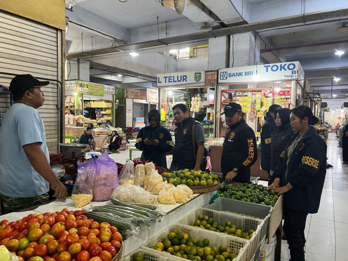 Satgas Pangan Polres Madiun Kota Pantau Bapokting, Menyambut Ramadhan