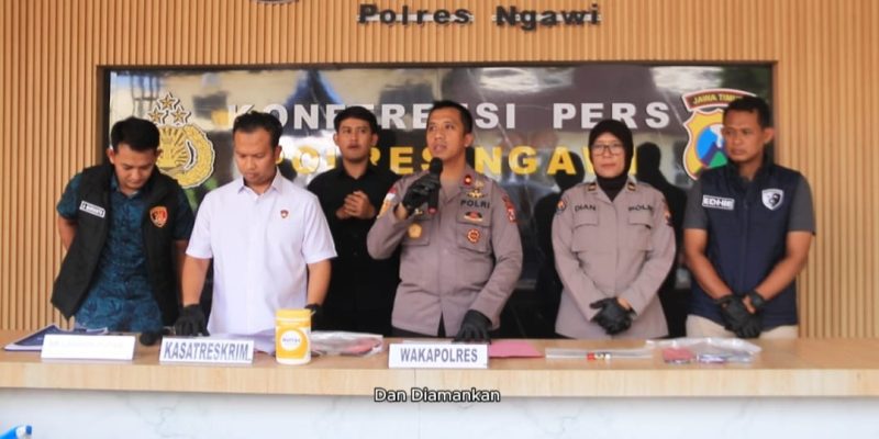 Polres Ngawi Ungkap Penyalahgunaan Pupuk Bersubsidi Ilegal