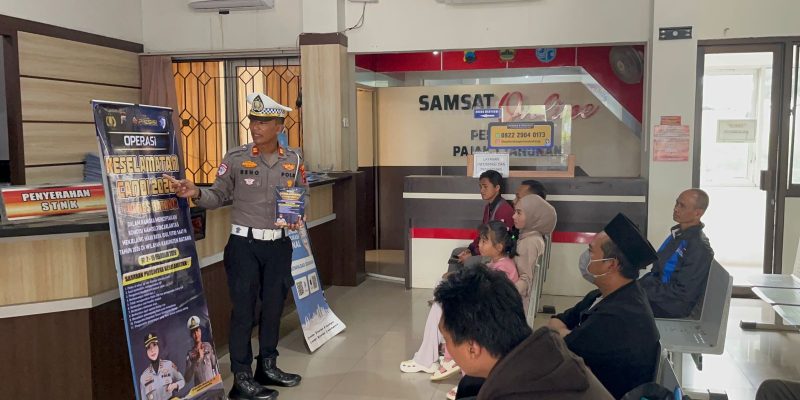 Sasar Masyarakat dan Pelajar, Satlantas Batang Kampanyekan Tertib Berlalu Lintas