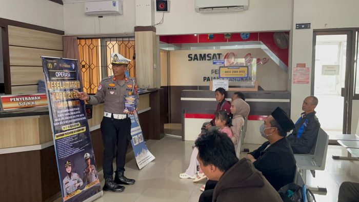 Sasar Masyarakat dan Pelajar, Satlantas Batang Kampanyekan Tertib Berlalu Lintas