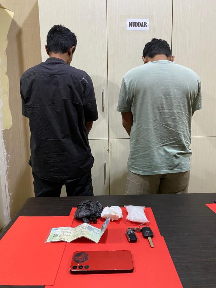 Bawa Sabu di Dalam Mobil, 2 Pelaku Diamankan Ditresnarkoba Polda Kalteng Saat Melintas di Katingan