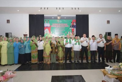 Pelantikan Pengurus PC Muslimat NU Kota Lubuklinggau”Wako” Pentingnya sinergitas Pemda dengan Organisasi Keagamaan