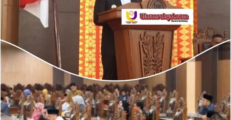 Rapat Paripurna DPRD, Pemkot Lubuk Linggau Tegaskan Penataan Kelembagaan Lewat Lima Raperda Inisiatif