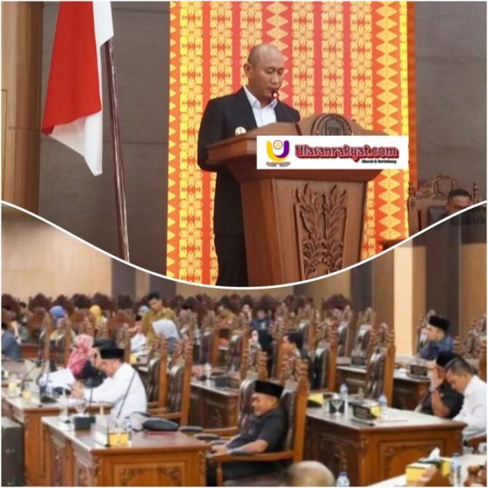 Rapat Paripurna DPRD, Pemkot Lubuk Linggau Tegaskan Penataan Kelembagaan Lewat Lima Raperda Inisiatif