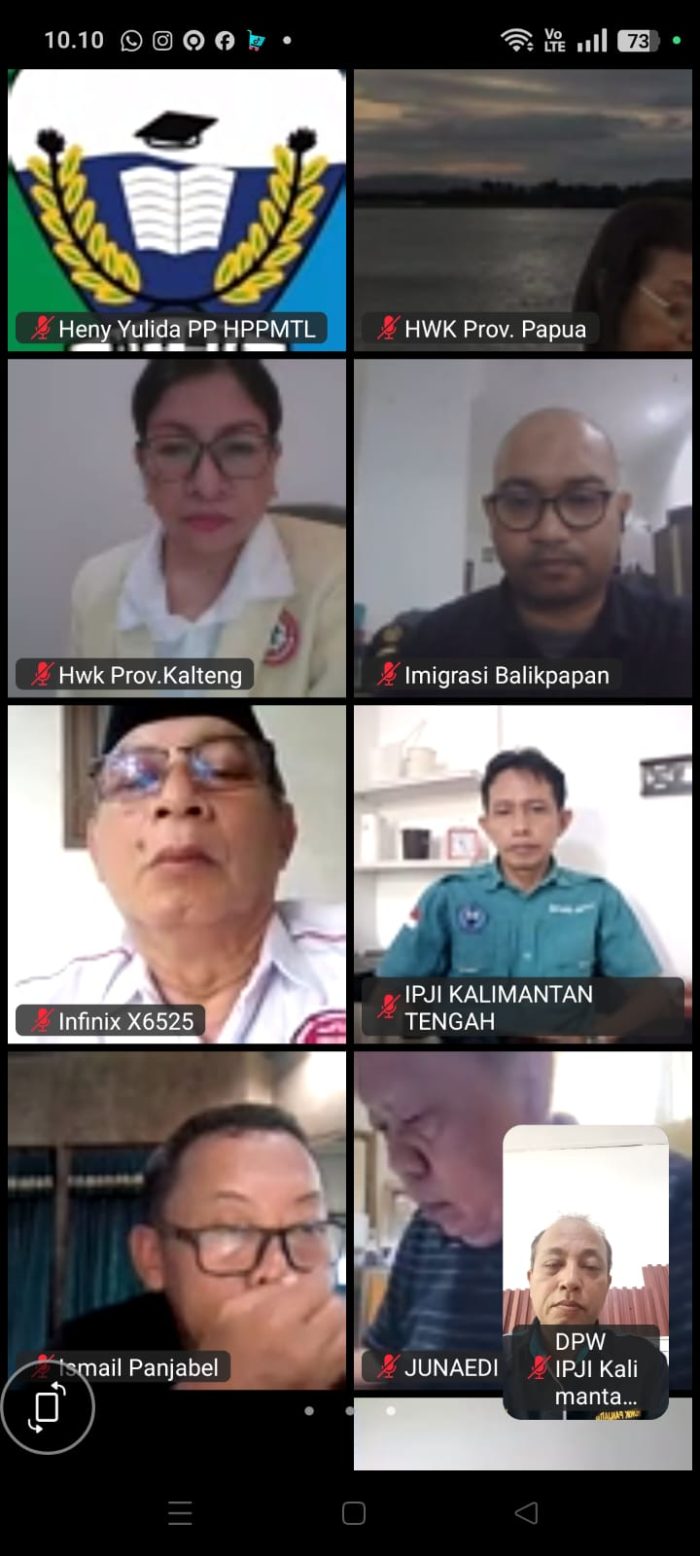 IPJI Kalteng Ikuti Pembinaan Ormas, Tegaskan Peran Pengawasan Pembangunan