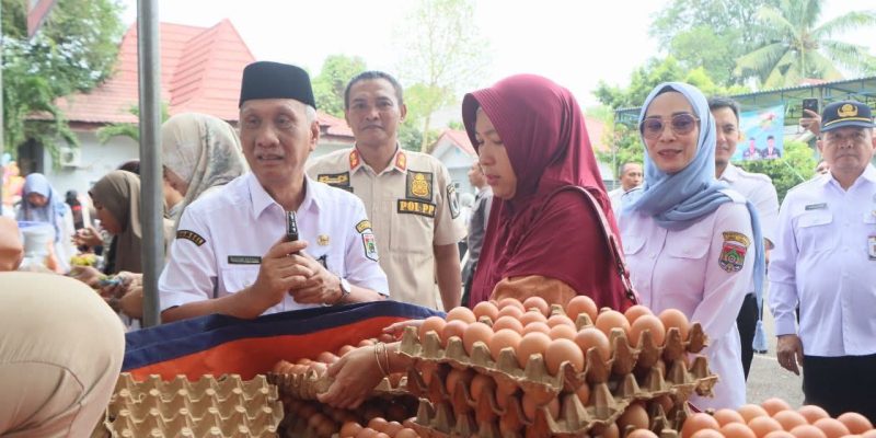 Sambut Ramadhan, Pemkot Lubuk Linggau Gelar Bazar Pasar Murah