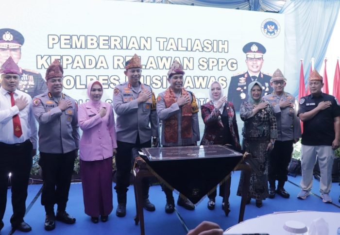 Wakapolda Sumsel dan Kapolres Musi Rawas Resmikan Gedung dan Pengoperasionalan SPPG Polres Musi Rawas