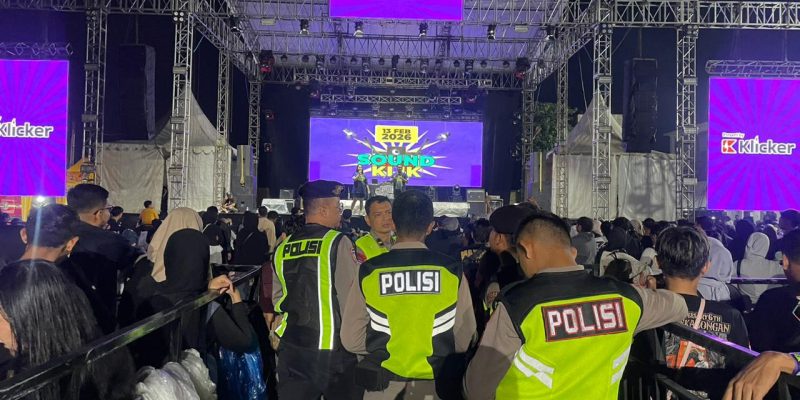 Ribuan Penonton Padati Panorama 25, Ratusan Personel Gabungan Kawal Ketat Konser Musik di Bojong