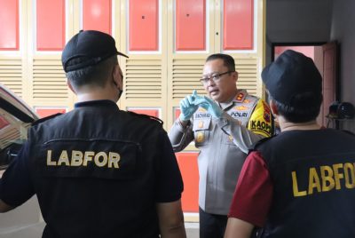 Respon Cepat Teror Penembakan Kedungwuni, KapolresPekalongan Terjunkan Tim Gabungan Hingga Labfor Polda Jateng