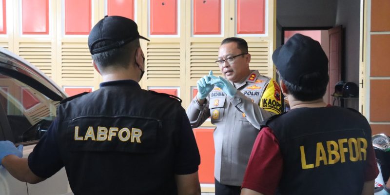 Respon Cepat Teror Penembakan Kedungwuni, KapolresPekalongan Terjunkan Tim Gabungan Hingga Labfor Polda Jateng