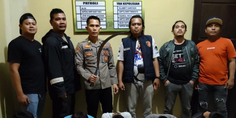 Kapolres Lubuklinggau AKBP Adithia Bagus Arjunadi Melalui Anggotanya Respon Cepat Yang Viral Aksi Tawuran di Jalan Sultan Mahmud