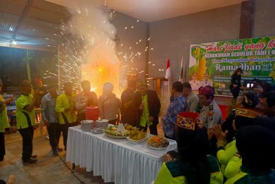 Hadiri Tasyakuran KST, Satbinmas Polresta Dukung Produktivitas Petani Jelang Ramadhan