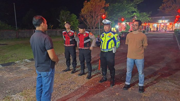 Satlantas Polresta Palangka Raya Amankan Perayaan Imlek 2026, Arus Lalu Lintas Tertib dan Lancar