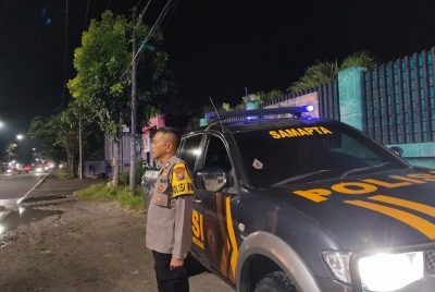 Patroli Sahur, Polsek Kwanyar Polres Bangkalan Ciptakan Situasi Aman dan Kondusif Selama Ramadan