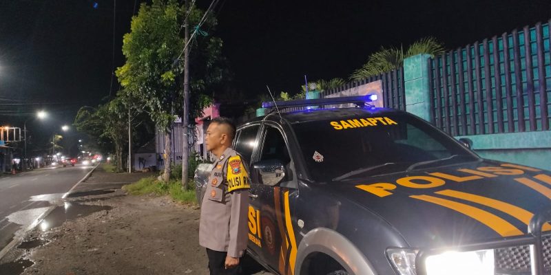 Patroli Sahur, Polsek Kwanyar Polres Bangkalan Ciptakan Situasi Aman dan Kondusif Selama Ramadan