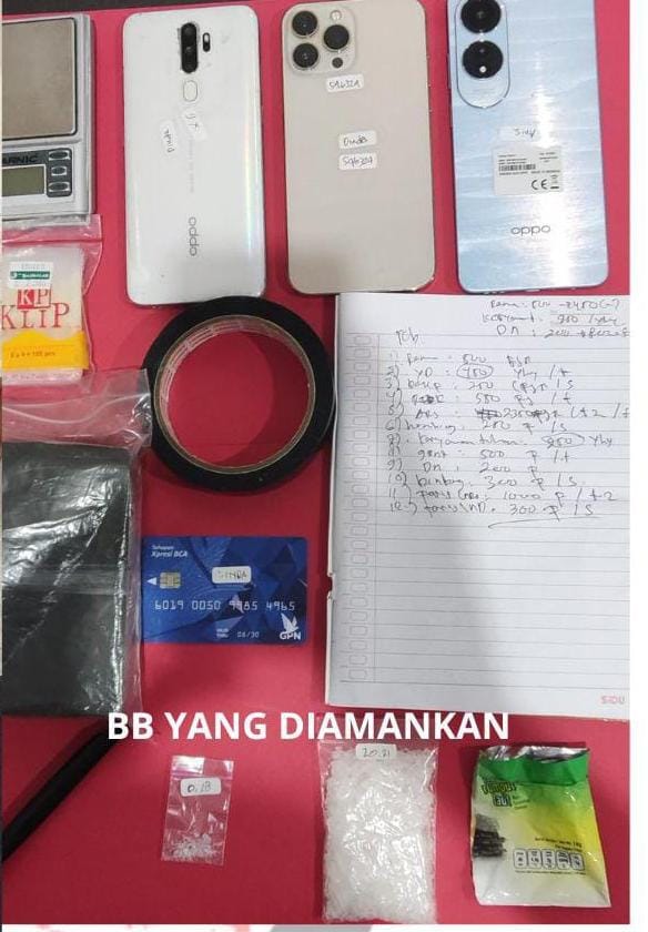 Polres Pasuruan Ringkus Suami Istri Pengedar Narkoba di Gempol