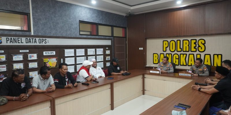 Perkuat Kemitraan, Kapolres Bangkalan Ajak KWI Kawal Pemberitaan Berimbang dan Edukatif