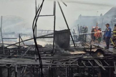 Polresta Palangka Raya Selidiki Kebakaran 11 Rumah di Mendawai II